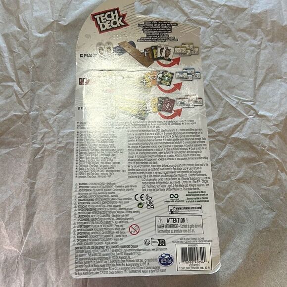 Tech Deck Vs Series Blind Skateboards Fingerboard, Obstacle and Challenge Card S - Picture 2 of 2